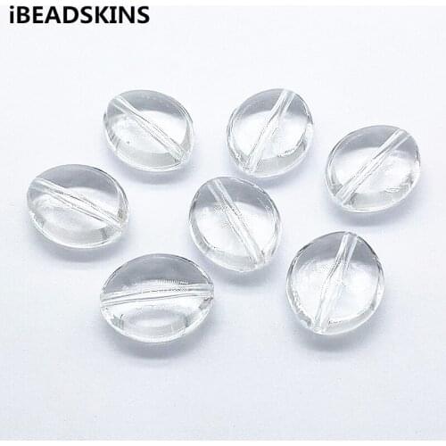 New arrival! 28x24mm 90pcs Clear acrylic Oval shape beads for Earrings parts,hand Made Jewelry Findings & Components