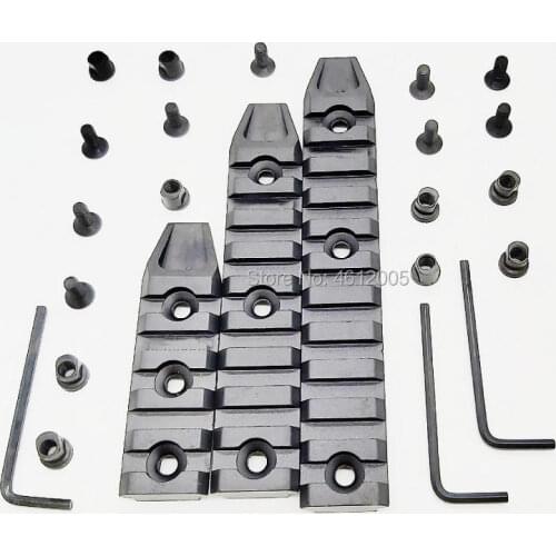 Keymod rail adapter Section Picatinny Rail for KeyMod Handguard Mount Rail Sytstem 5 9 11 slots