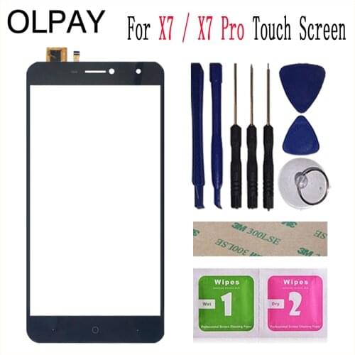 6.0 inch For Doogee X7 / X7 Pro Touch Screen Glass Digitizer Panel Touch Screen Front Glass Lens Sensor Tools