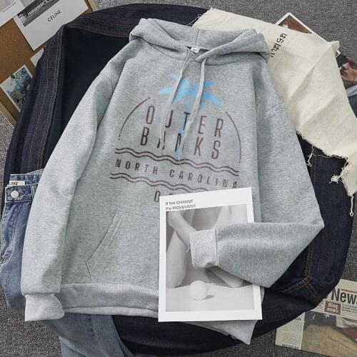 Outer Banks hoodie Casual Fleece unisex Hoodies student print basic Sweatshirt long sleeve Pullovers loose Hooded dropshipping