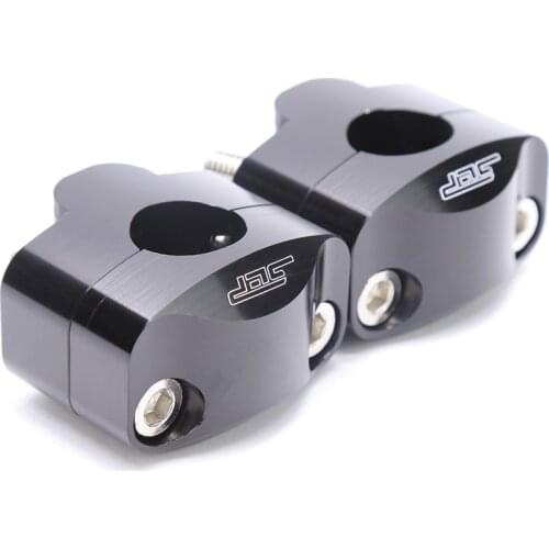 Universal 22mm 7/8'' Motorcycle CNC Handlebar Riser Clamps for KAWASAKI Z650 Tmax 530 Tiger 800 CB500X Scrambler CRF 230 NC750X