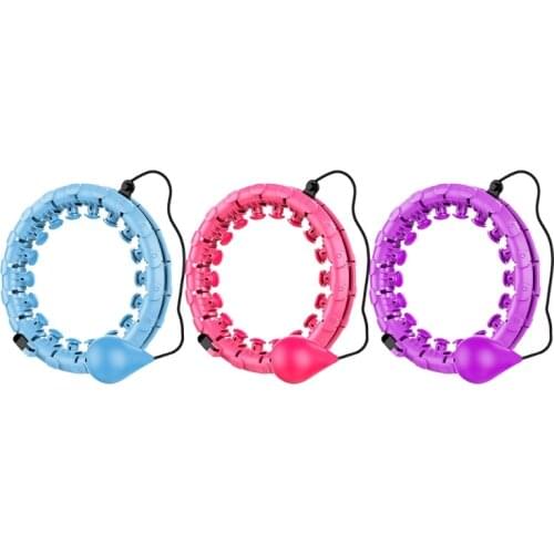 Weighted Smart Fitness for Adults and Kids Exercising, Adjustable Length 2 in 1 Abdomen Fitness Massage Non-Fall Fitness