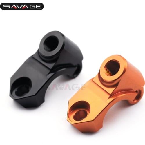 Left Clutch Master Cylinder Mirror Mount Clamp Cover For DUKE 690 ENDURO SMC 1050 ADV 1190 1290 SUPER Motorcycle Accessories