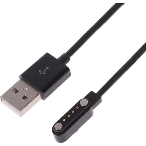 Charger For KW88 KW18 GT88 G3 Smartwatch USB 4 Pin Magnetic Charging Cables