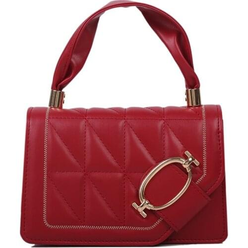 Womens Luxury bag Purses Crossbody Red leather chain Shoulder strap Handbags Mini Wholesale Designer cute Beach Korean Wallet