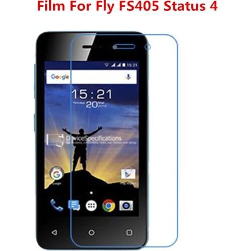 1/2/5/10 Pcs Ultra Thin Clear HD LCD Screen Protector Film With Cleaning Cloth Film For Fly FS405 Status 4