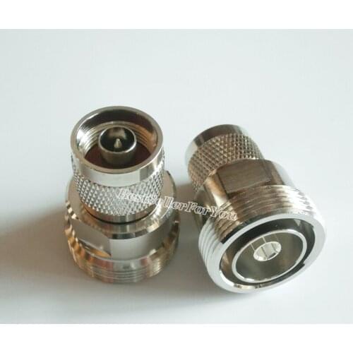 1Pcs 7/16 DIN L29 Female To N Type Male Plug Pin RF Adapter Converter Coaxial L29