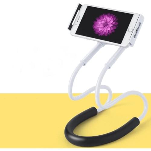 1pc Newest Multi-function Detachable Lazy Neck Cell Phone Holder Stand Lazy Necklace Smartphone Bracket for 4-10 Inch Phone