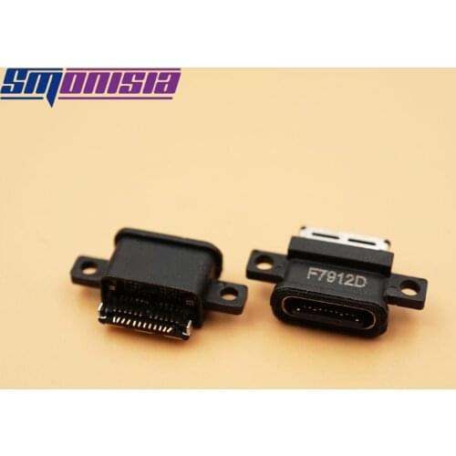 Smonisia 10pcs Type C Charger Micro USB Connector Plug Socket Charging Dock For Xiaomi 6