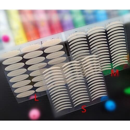 144pcs/lot Light Nude 3 Size Thick & Thin Stripe Makeup Eyeliner Eyelid Tape Stickers for Daily Eye Make-up SP-1301\2\3LMS