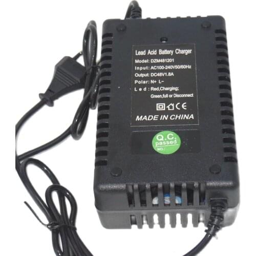 48VDC 12Ah 1.8A Lead Acid Battery Charger/E-Bike charger/E-scooter charger