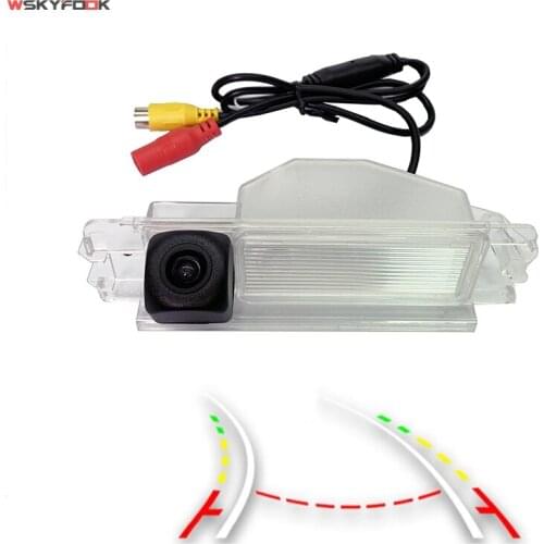 Dynamic Trajectory Tracks CCD Car Car Rear View Reverse Camera For Renault Pulse Clio 2 Logan Sandero Stepway