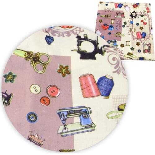 David angie 50*145cm Sewing Tool patchwork Polyester&cotton Fabric for Tissue Kids Bedding Home Textile for Sewing,c7436