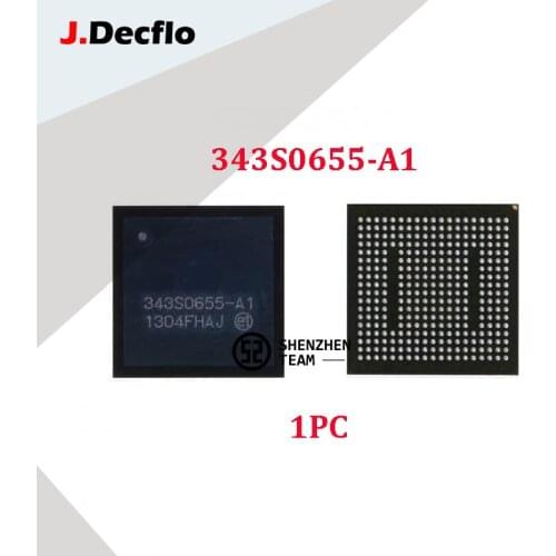 JDecflo 100% Brand New 343S0655-A1 343S0655 For PMIC iPad 5 Air 1 iPad5 Mini2 Power Supply IC U8100 Integrated Circuits Circutos
