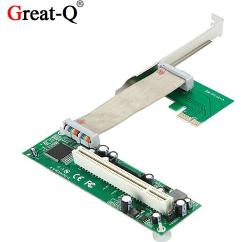 PCI-E PCI Express to PCI adapter cable mini pcie x1 to x16 riser card