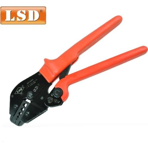 Carbon steel coax crimping tool with PVC handle AP-04H crimping plier for 6.5/5.46/4.75/3.46/1.72mm coax connector tool
