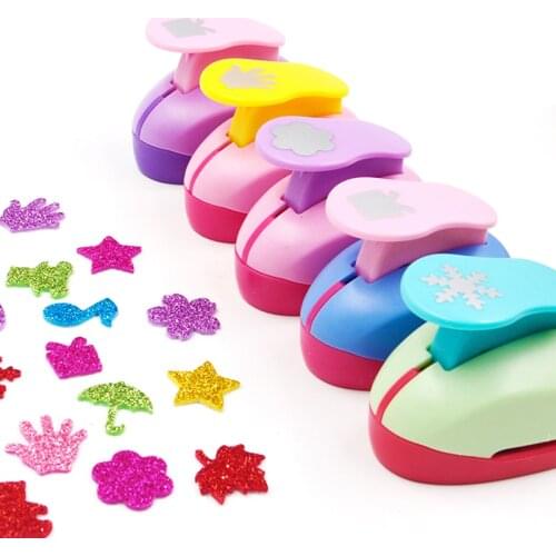 Big Size DIY Creative Shaper Punch Craft Scrapbooking Paper Puncher Cut Children Ability Develop Tool Kit Toy Dolphin Bear Cute