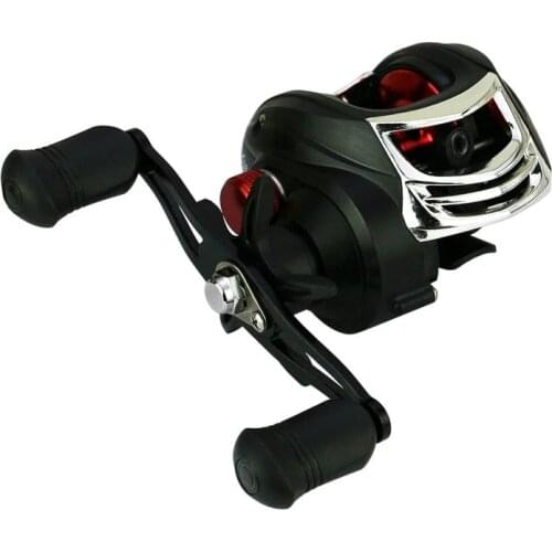 2021 new Metal Spool Baitcasting Reel 8kg Max Drag 7.2:1 High Speed Gear Ratio Saltwater Freshwater fishing wheel Fishing Reel