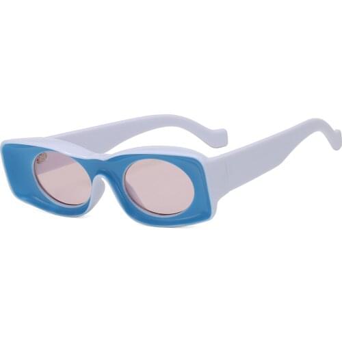 Personalized Glasses Color Big Frame Funny Sunglasses Ocean Lens Glasses Prom Sunglasses