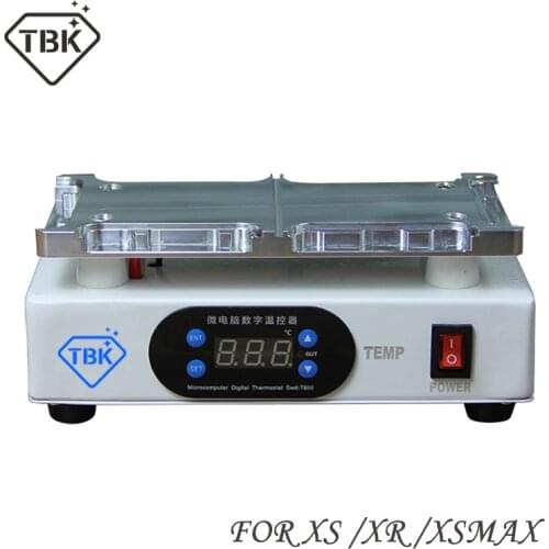 TBK 988D LCD Middle Frame Bezel Dismantle Separating Machine LCD Frame Remover Separator For iPhone X XR XS Xs Max Refurbish