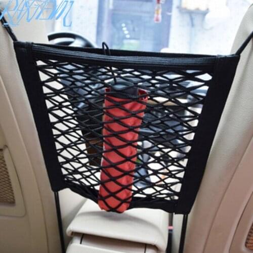 Car Seat Crevice Nylon rope Storage Bag For Subaru XV Forester Outback Legacy Impreza XV BRZ Tribeca AUTO Accessories