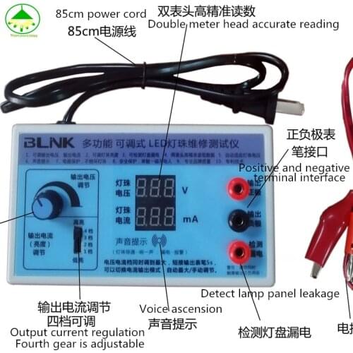LED lamp beads Backlight Tester Tool Smart-Fit Voltage for All Size LCD TV Do not disassemble the screen 0-220V
