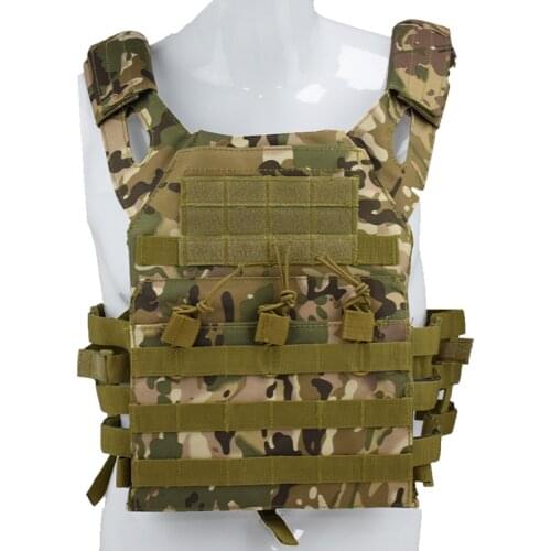 Tactical Clothing Molle JPC Vest Hunting CS Protection Body Armor Military Combat Training Waistcoat Gear Adjustable