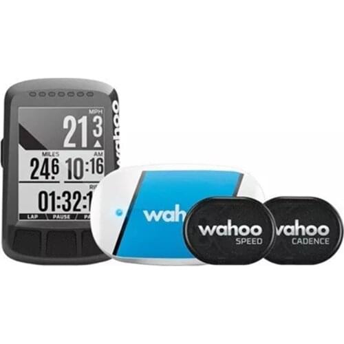 Wahoo ELEMNT BOLT GPS Bike Computer ANT+ Bluetooth GPS Only or Bundle (Heart Rate Monitor, Cadence, Speed Sensor)