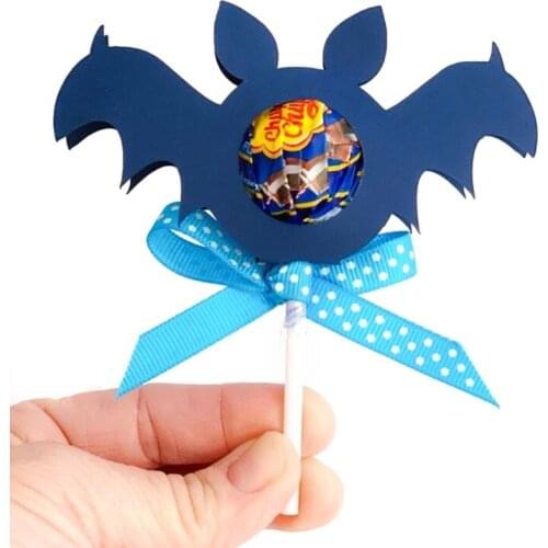 Halloween Bat Lollipop Box Carbon Steel Cutting Dies DIY Scrapbooking Photo Album Embossing Paper Cards Making Stencil