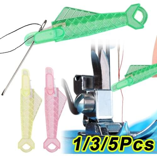 Fish Type Automatic Needle Threader for Sewing Machine Quick Needle Threader Stitch Insertion Tool Convenient Sewing Accessories