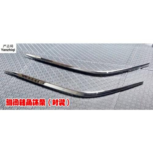 Free shipping 2pcs/lot Angle bar decoration article after article corner bright after molding for HONDA accord8 2008 -2012