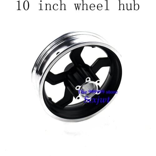 Free Shipping Electric Scooter Hub with High Quality 10 Inch Aluminum Alloy Wheel Rims 10x2 10x2.125 10x2.50 10x2.25 Tires Rims