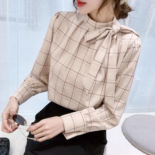 Блузки с бантом Harteen China At AliExpress