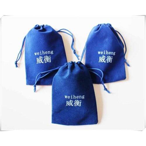 Customized Logo velvet bag multicolour gift bags velvet pouch Free Shipping