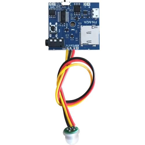 PIR Motion Activated Audio Player Talking Box for Exhibition Goods and Museums