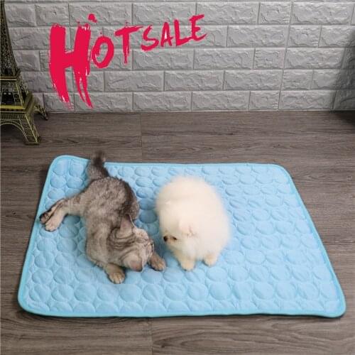 Dog Cooling Mat Summer Dog Bed Pad Cat Blanket Breathable Pet Ice Pad Sofa Pet Cooling Mat For Small Medium Large Dogs