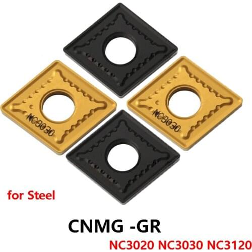 Lathe Tools CNMG 120412 CNMG120412 CNMG160608 NC3120 NC3020 NC3030 CNMG160612 CNMG160616 CNMG190612 CNMG190616 GR NC6010 Turning