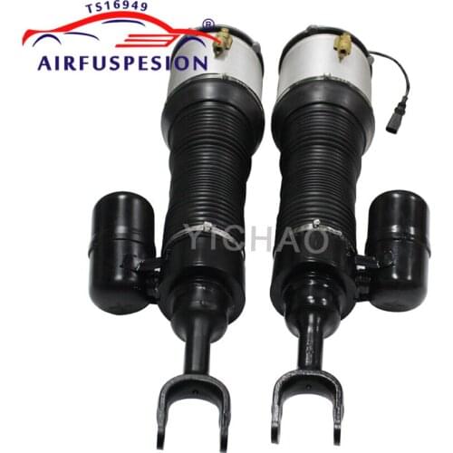 Pair For Volkswagen Phaeton Bentley Continential GT Front Air Suspension Shock Strut Spring Bag 3D0616040 3D0616039 2003-2012