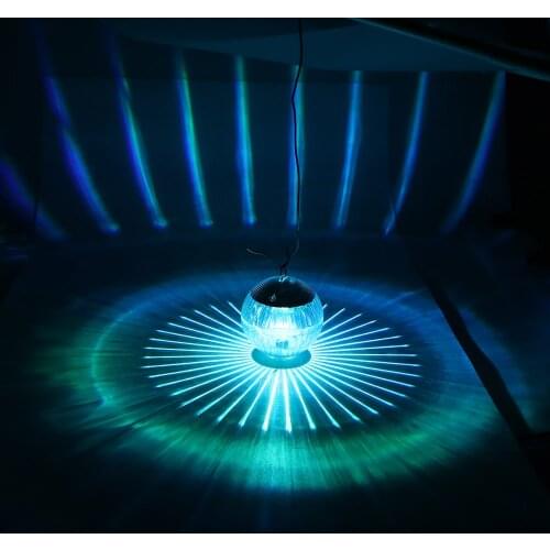 Underwater Light Swimming Pool Led Light Waterproof 7 Color RGB Changing LED Floating Lights Solar Powered Fishing Pond Light