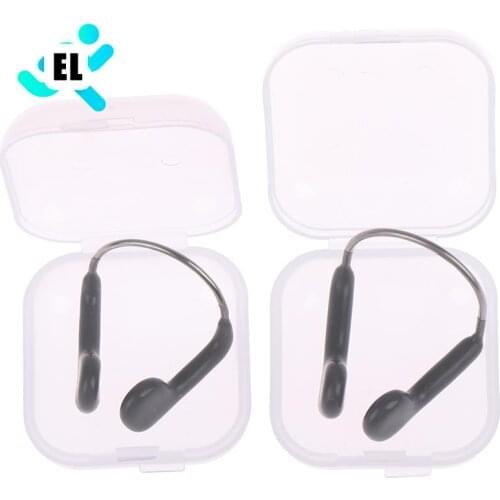 Durable No-skid Soft Silicone Steel Wire Nose Clip for Men Women Children Summer Swimming Diving Equipment