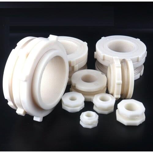 ABS Tank Connector Male Thread Thread/Female thread Water Tank Connector Plastic Pipe Fitting For Fish Tank Aquarium