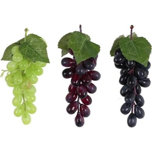Fruit Props Vivid Grape Realistic Simulation Vines Suitable For Kitchens Wedding Garden Parties Decorative Decoration Home