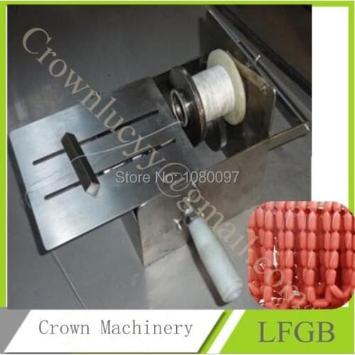 CR-32A Hand Rolling Sausage knotting and Tying Machine;sausage twist machine
