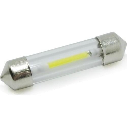Led C5W 31mm 36mm 39mm 41mm cob glass Car Interior light auto Festoon lamp vehicle Dome Reading door bulb 12V DC White