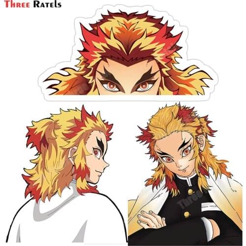 Three Ratels A759 Anime Game Role Decals For Car Styling Decor Waterproof Vinyl Material Personalized Auto Accessories Sticker