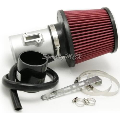 High Quality Car Cold Air Intake Kit High Flow Air Filter Kit Aluminum Intake Pipe For Car Audy A4 A4L A5 Q5 B7 B8 2.0T