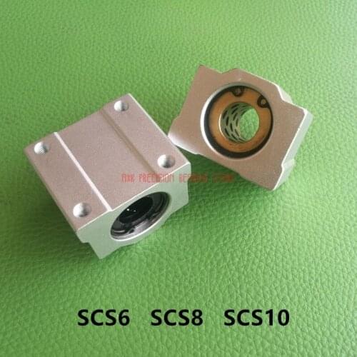 AXK Cnc Router Parts Freeshipping Jdb Solid Embedded Graphite Self-lubricating Oil Bearing Copper Sleeve Sc6 Sc8 Sc10 1pcs