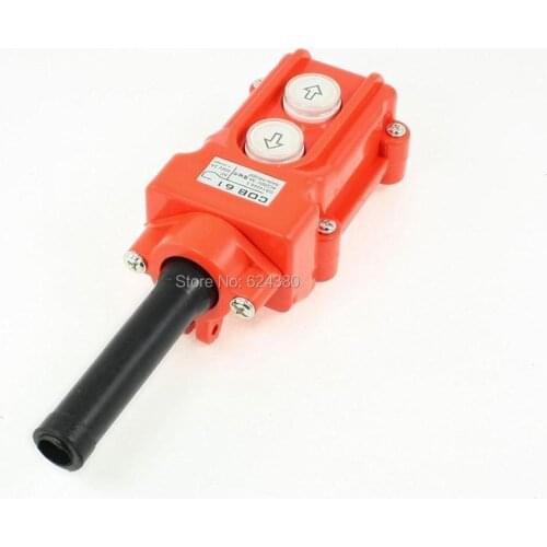 COB-61 Water Proof Hoist Crane Pendant Up Down Station Pushbutton Switch