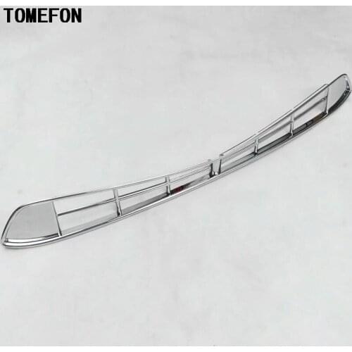 For Mazda 3 M3 Axela 2017 2018 ABS Chrome Auto Front Lower Bumper Grille Cover Racing Grill Trim Exterior Sticker 1piece