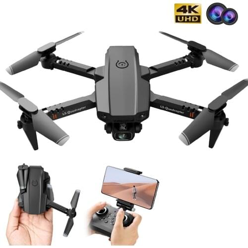 2020 Latest RC Drone XT6 with HD Camera 4K DUAL Mini Foldable Pocket Drones Wifi FPV Professional Quadcopter Toy Drone for Kids